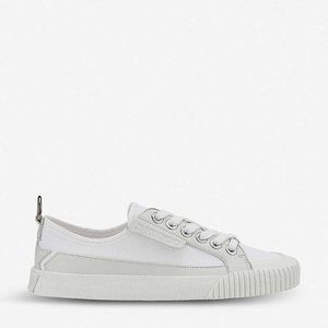 Impala Canvas And Leather Low-top Trainers In Whit